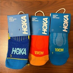 5 Pairs of New with Tags Hoka Men's / Unisex Athletic Run Socks
